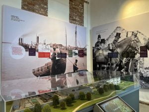 The Visitor Centre in the Vandeleur Walled Garden