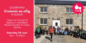 Celebrating Cruinniú na nÓg in Kilrush! Join us for the fun on Saturday 7th June from 11am - 12:30pm!